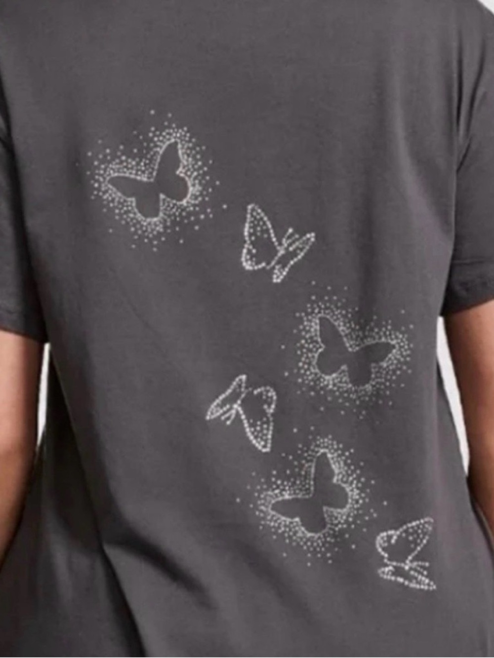 Victoria’s Secret PINK Campus Butterfly Tee Shirt